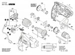 Bosch 3 603 A26 002 Psb 530 Re Percussion Drill 230 V / Eu Spare Parts